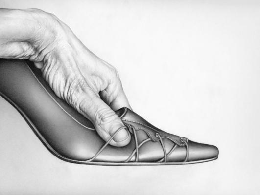 hand and shoe Cath Riley - For sale:  hand and shoe