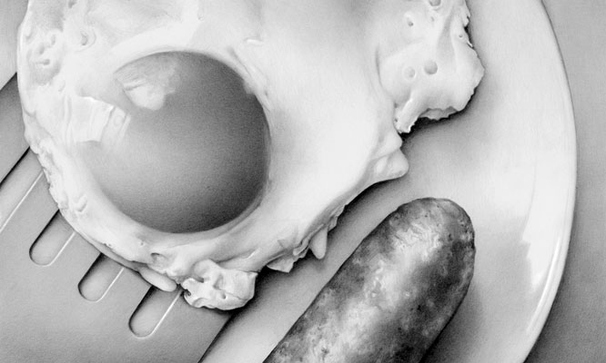 Cath Riley | Drawings and Illustration - food for thought