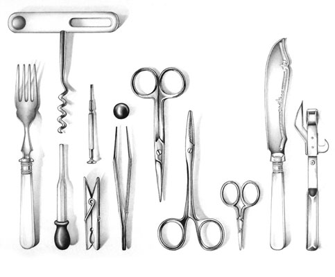 Cath Riley | Drawings and Illustration - food for thought